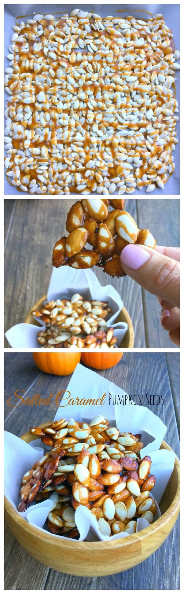 Salted Caramel Pumpkin Seeds