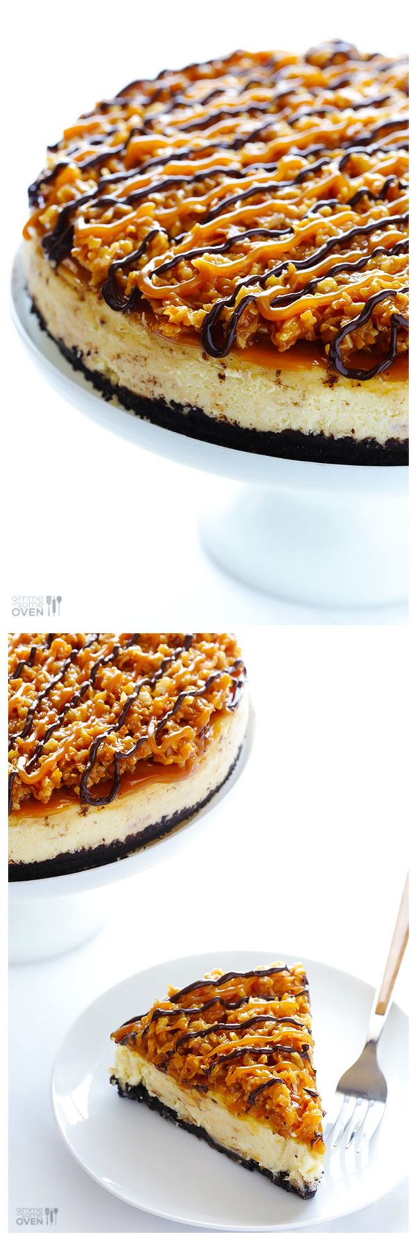 Samoa Cheesecake