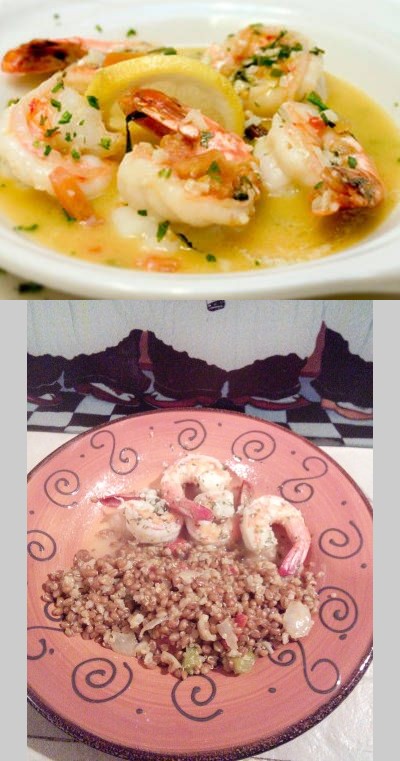 Sauteed Shrimp With Garlic and White Wine