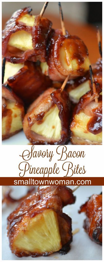 Savory Bacon Pineapple Bites