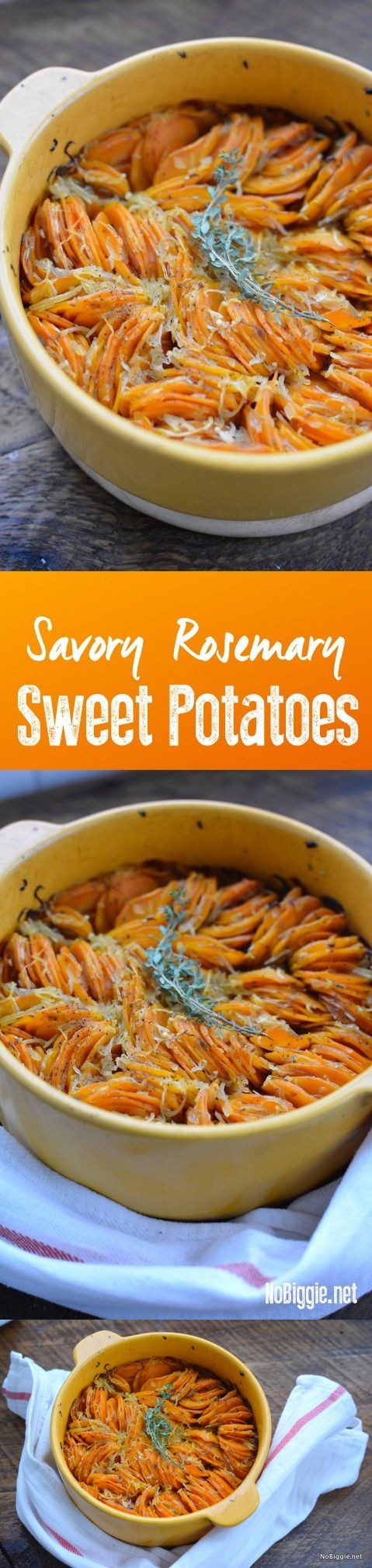 Savory Rosemary Sweet Potatoes