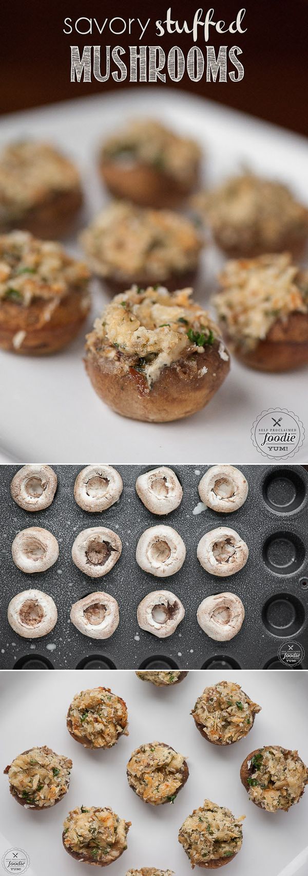 Savory Stuffed Mushrooms