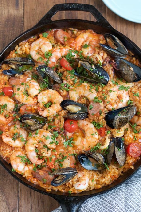 Seafood Paella