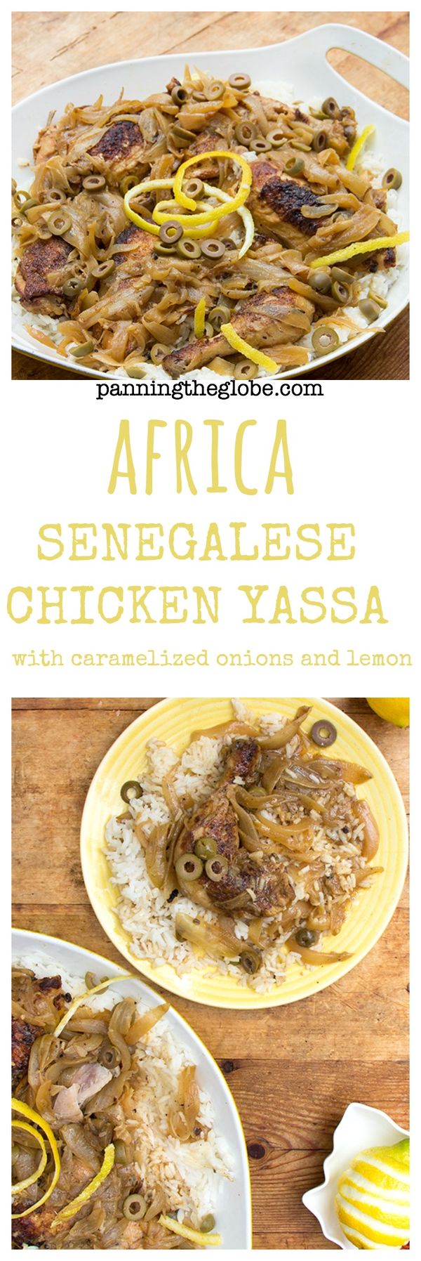 Senegalese chicken yassa