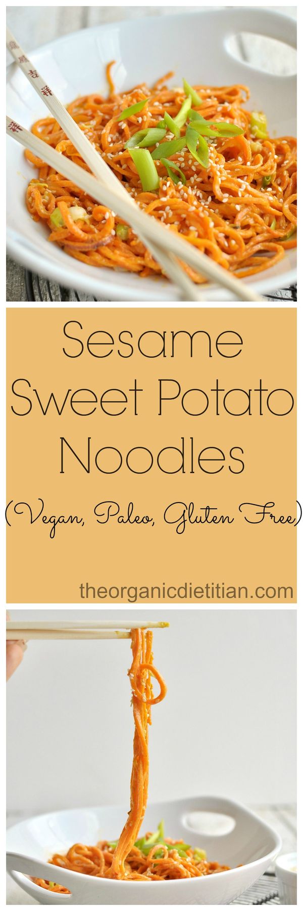 Sesame Sweet Potato Noodles