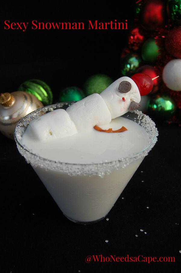 Sexy Snowman Martini