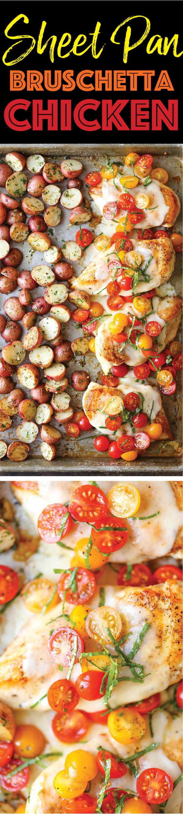 Sheet Pan Bruschetta Chicken