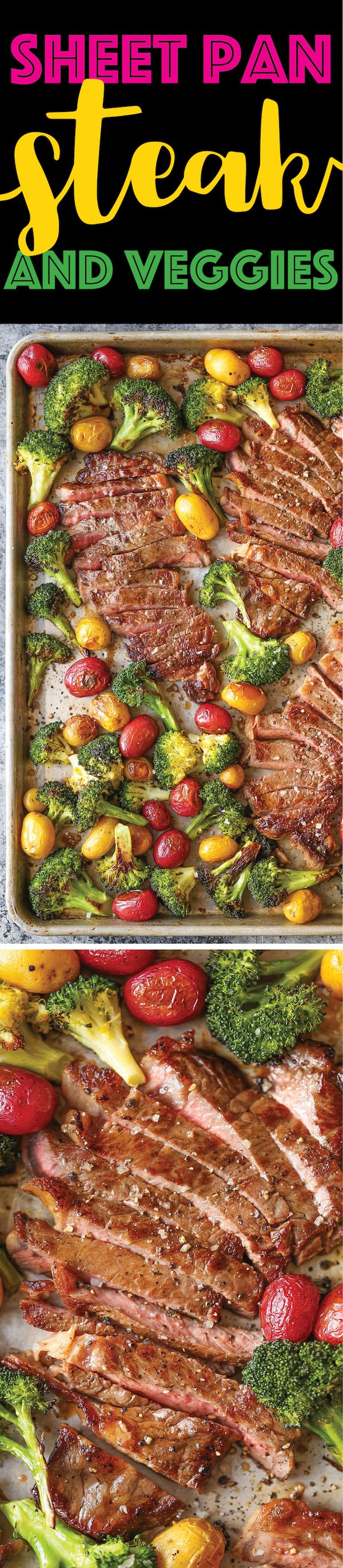 Sheet Pan Steak and Veggies