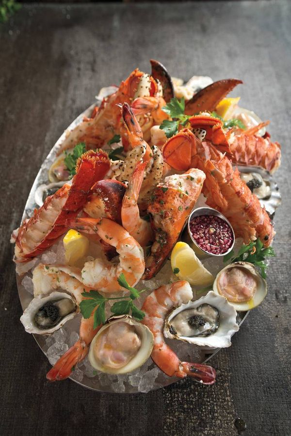 Shellfish platters