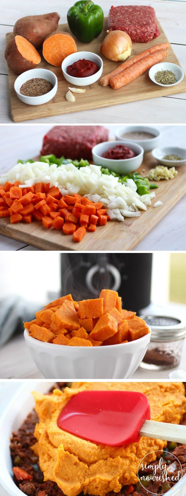 Shepherd's Pie with Sweet Potato Topping