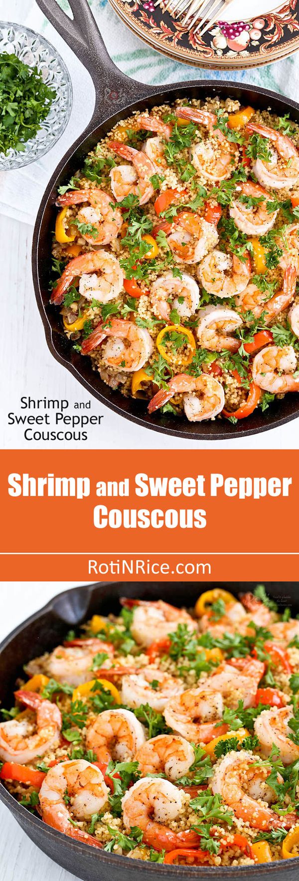Shrimp and Sweet Pepper Couscous