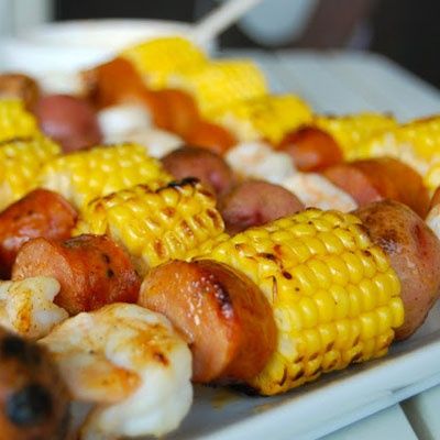 Shrimp-Boil Kebabs