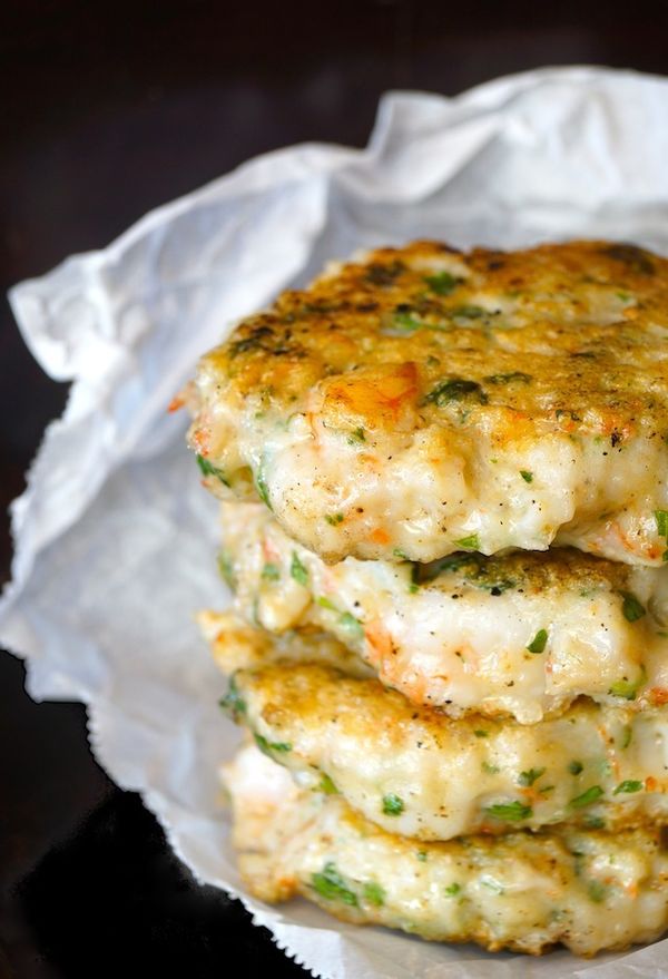 Shrimp Cilantro Burgers with Smoky Chipotle-Lime Guacamole