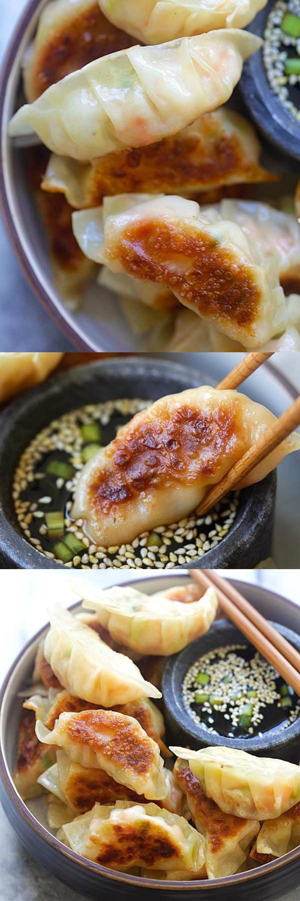 Shrimp Gyoza