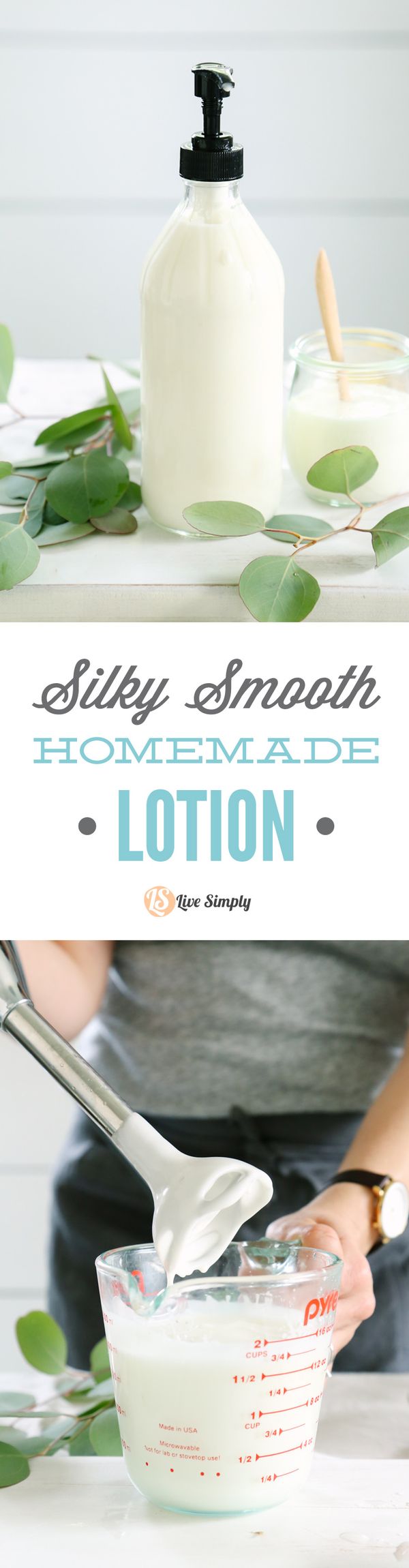 Silky Smooth Homemade Lotion