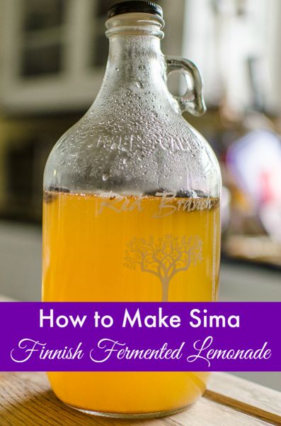 Sima: Recipe for Finnish Fermented Lemonade