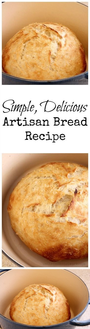 Simple, Delicious No-Knead Artisan Bread