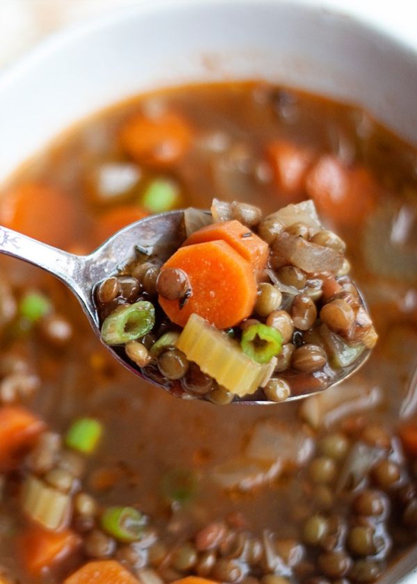 Simple Lentil Vegetable Soup