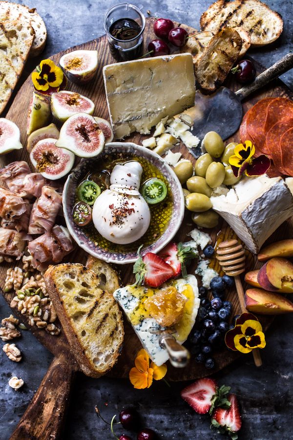 Simple Summer Cheese Board