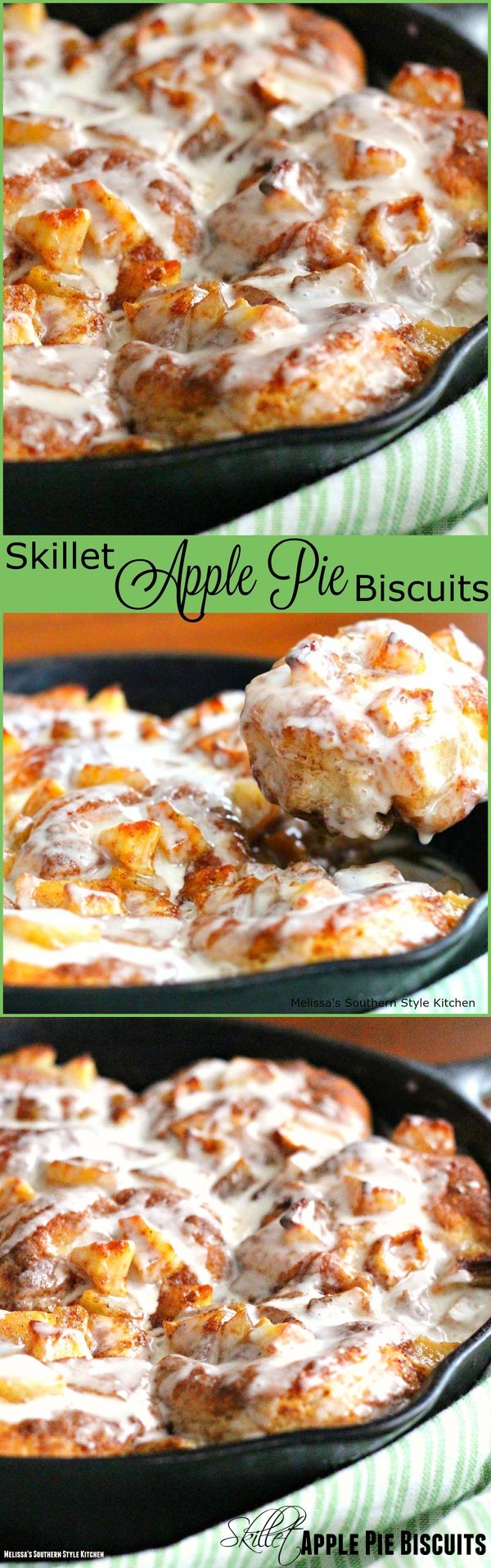 Skillet Apple Pie Biscuits