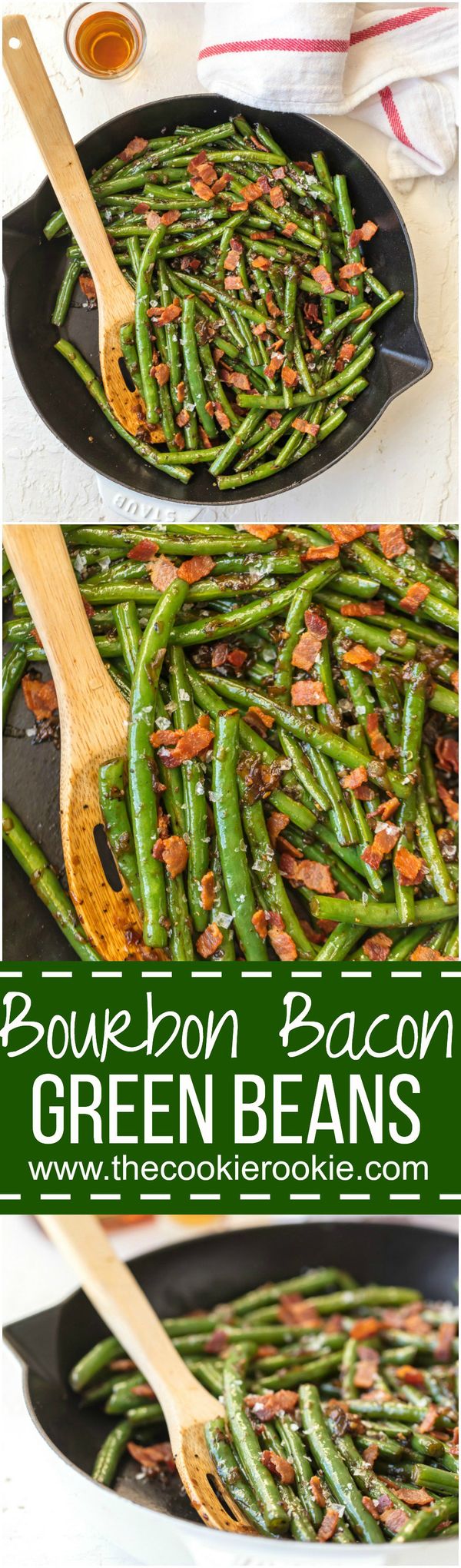 Skillet Bourbon Bacon Green Beans