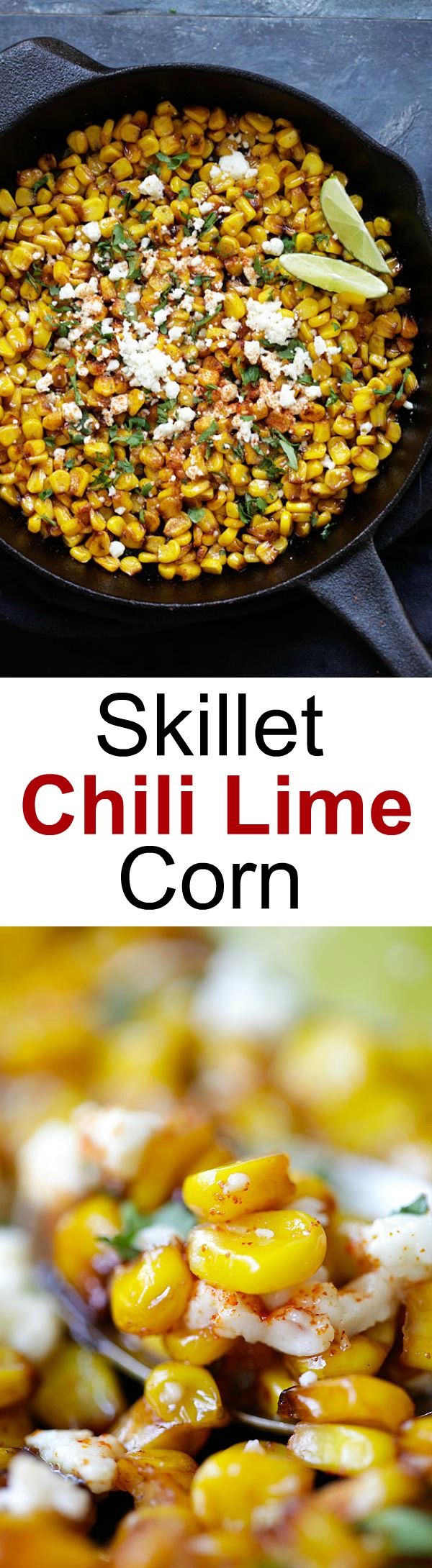 Skillet Chili Lime Corn