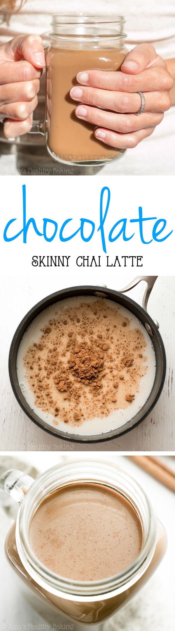 Skinny Chocolate Chai Latte