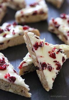 Skinny Cranberry Bliss Bars