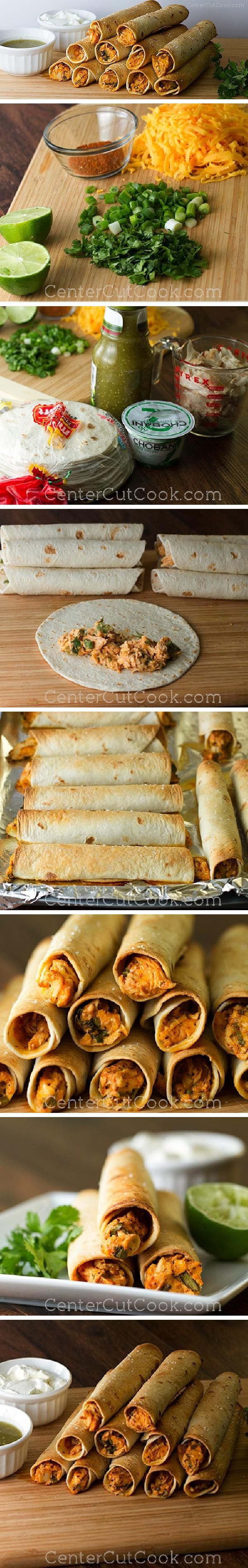 Skinny Creamy Taquitos