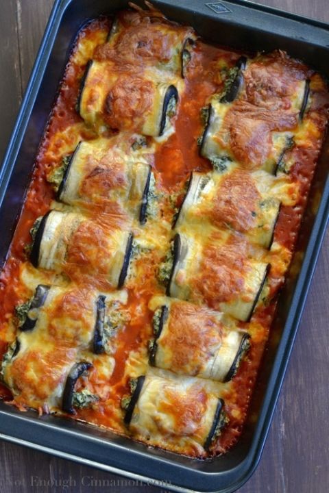 Skinny Eggplant Rollatini