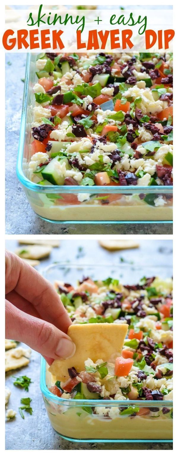 Skinny Greek Layer Dip