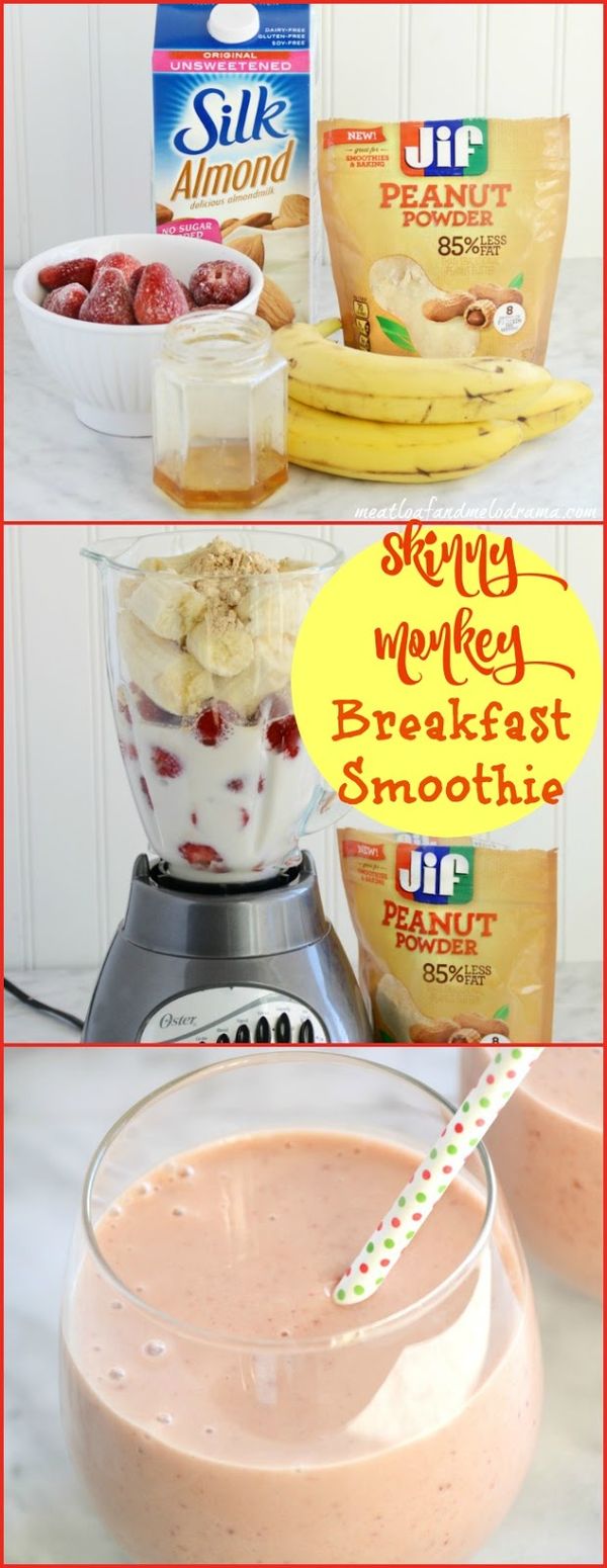 Skinny Monkey Breakfast Smoothie