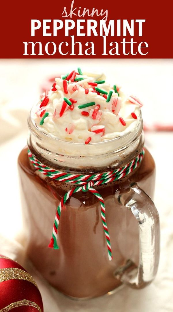 Skinny Peppermint Mocha Latte