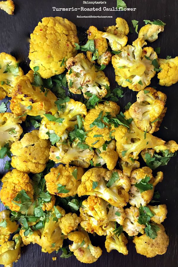 Skinnytaste's Turmeric-Roasted Cauliflower