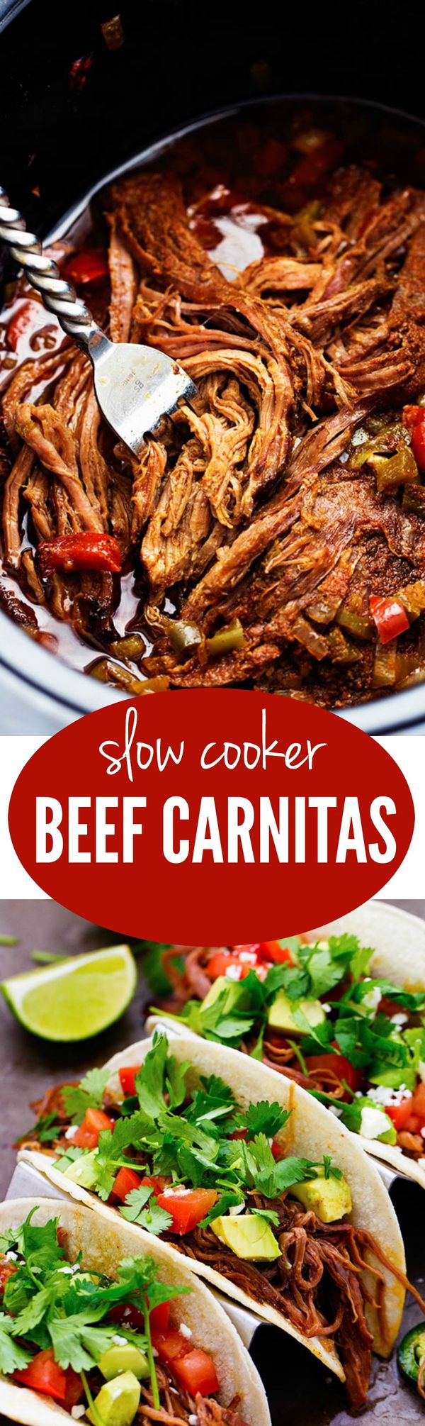 Slow Cooker Beef Carnitas Tacos