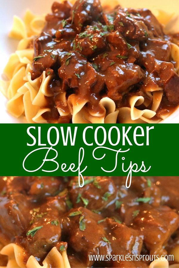 Slow Cooker Beef Tips