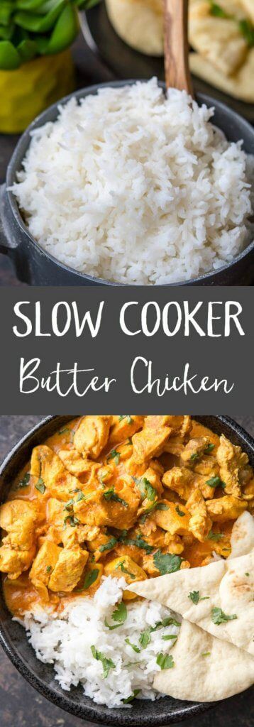 Slow Cooker Butter Chicken