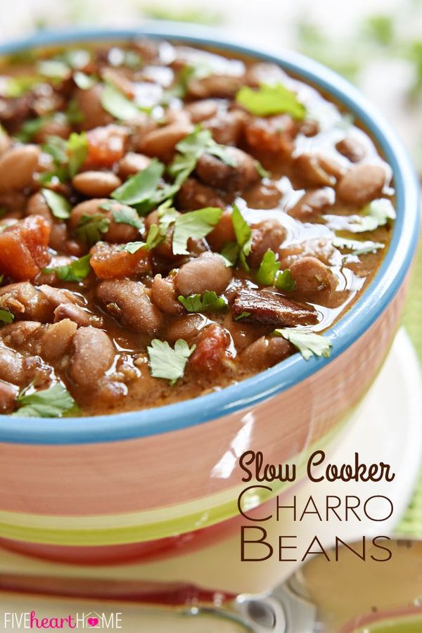 Slow Cooker Charro Beans