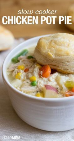 Slow-Cooker Chicken Pot Pie