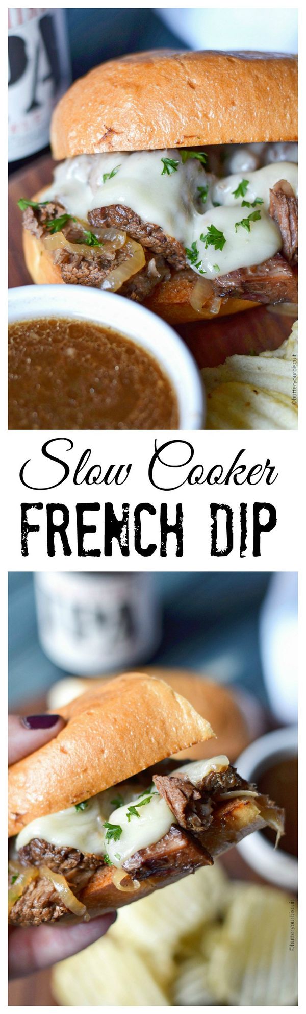 Slow Cooker French Dip