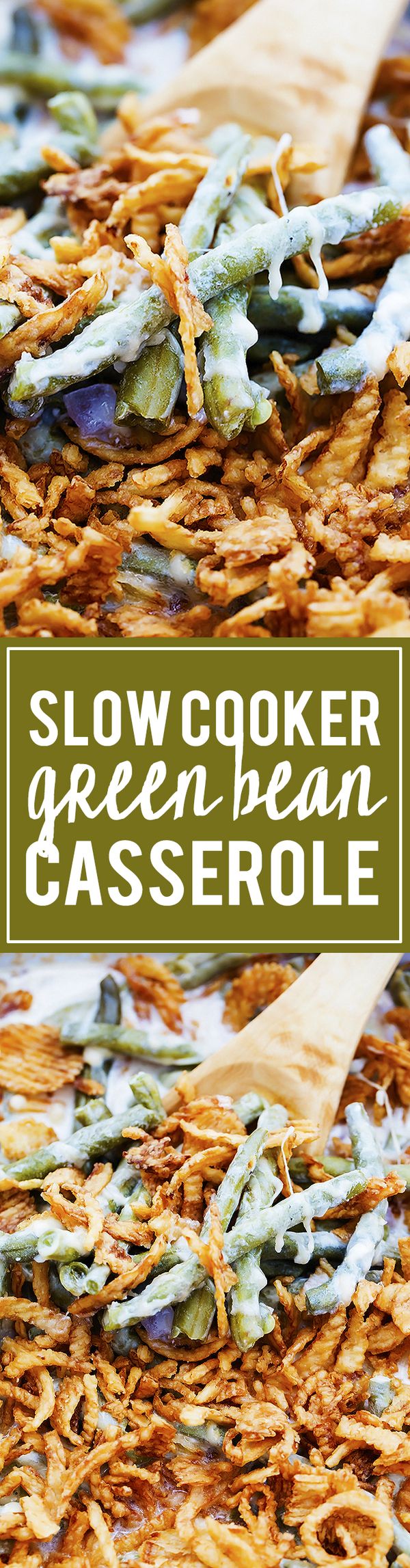 Slow Cooker Green Bean Casserole