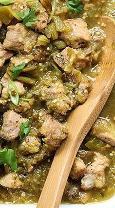 Slow Cooker Hatch Green Chile Verde