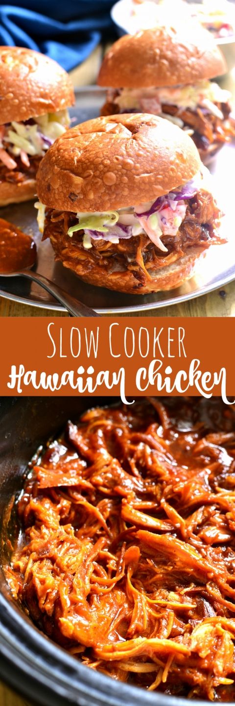 Slow Cooker Hawaiian Chicken