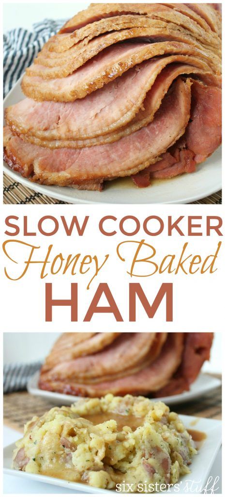 Slow Cooker Honey Baked Ham