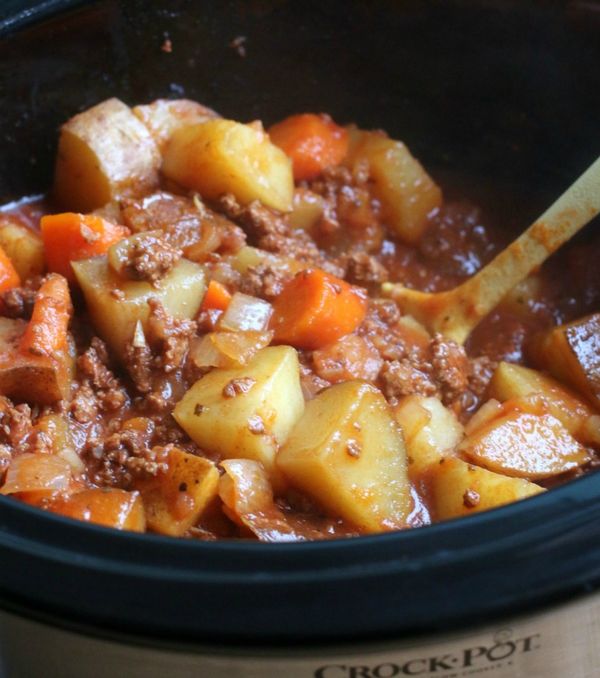 Slow Cooker Poor Man's Stew