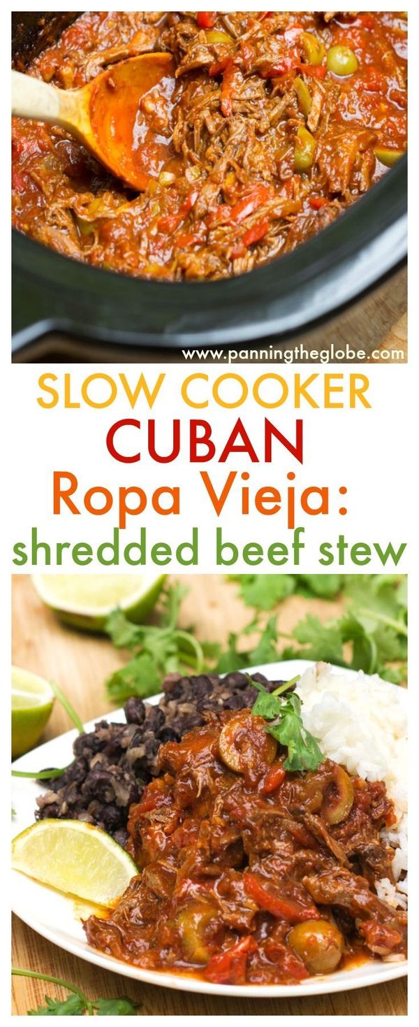 Slow Cooker Ropa Vieja: Old Clothes