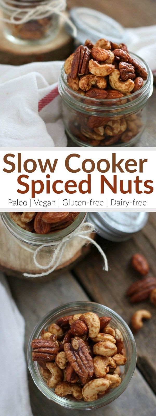 Slow Cooker Spiced Nuts