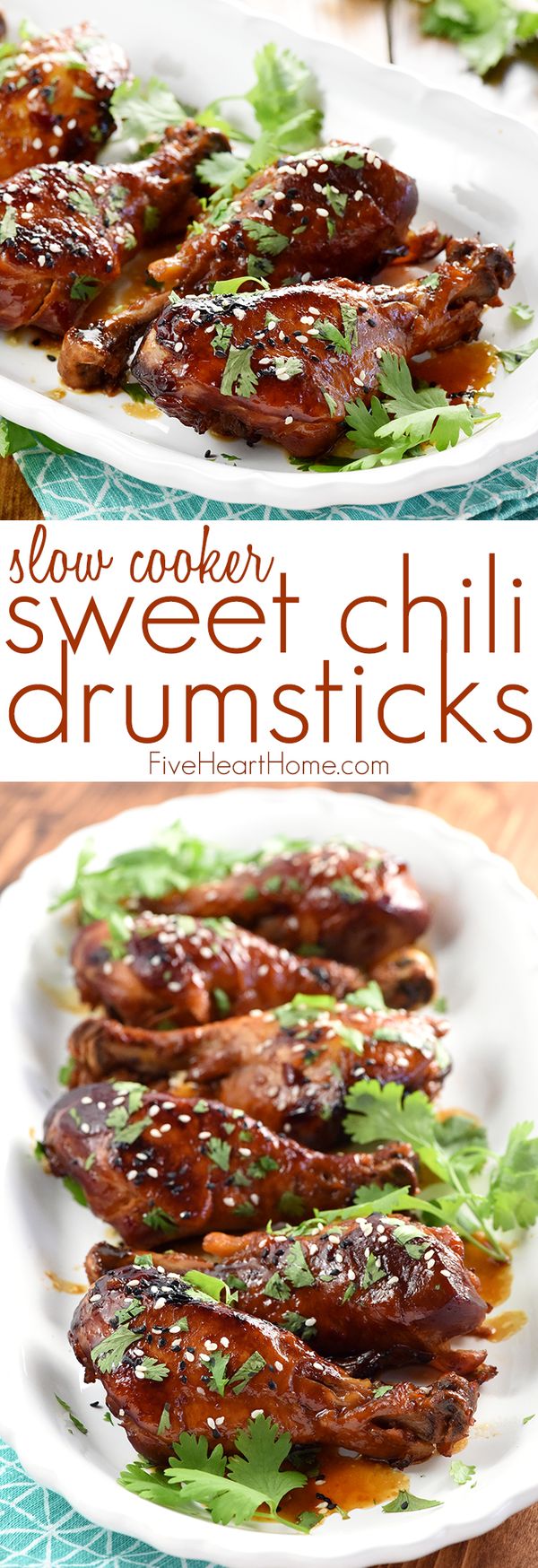 Slow Cooker Sweet Chili Chicken Drumsticks