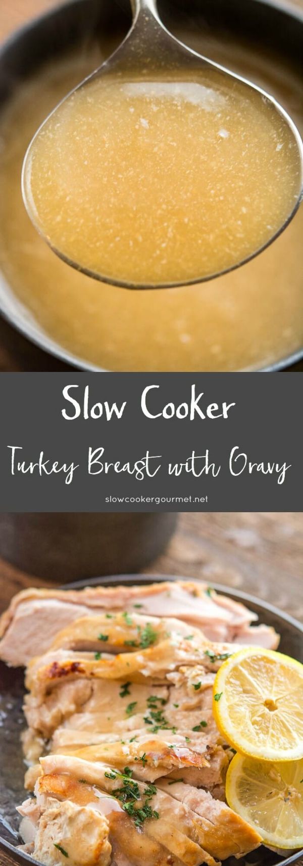 Slow Cooker Turkey Breast with Gravy