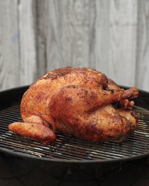 Slow-Grilled Turkey